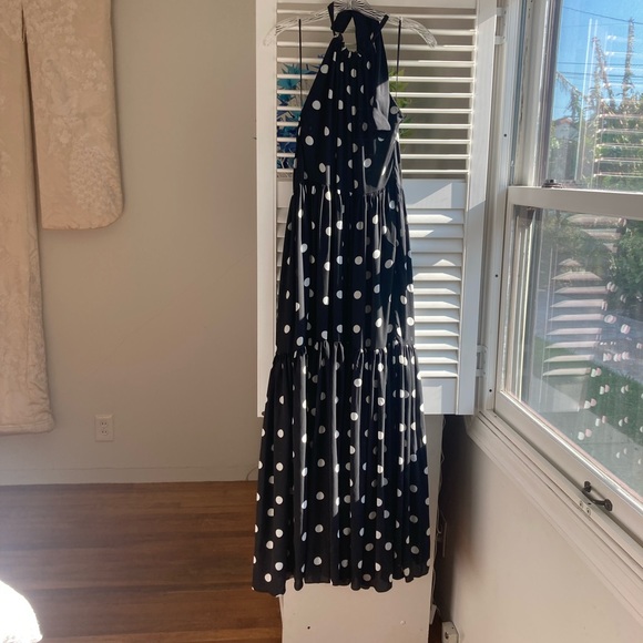 J crew polka dot halter dress size 2 - Picture 3 of 6